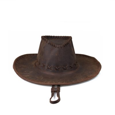 Classic Leather Cowboy Hat