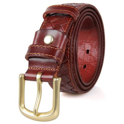 Durable Men's Leather Belt
