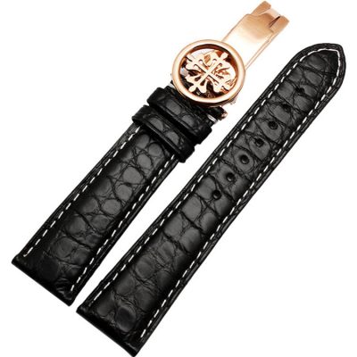 Handmade Genuine Alligator Leather Watch Band