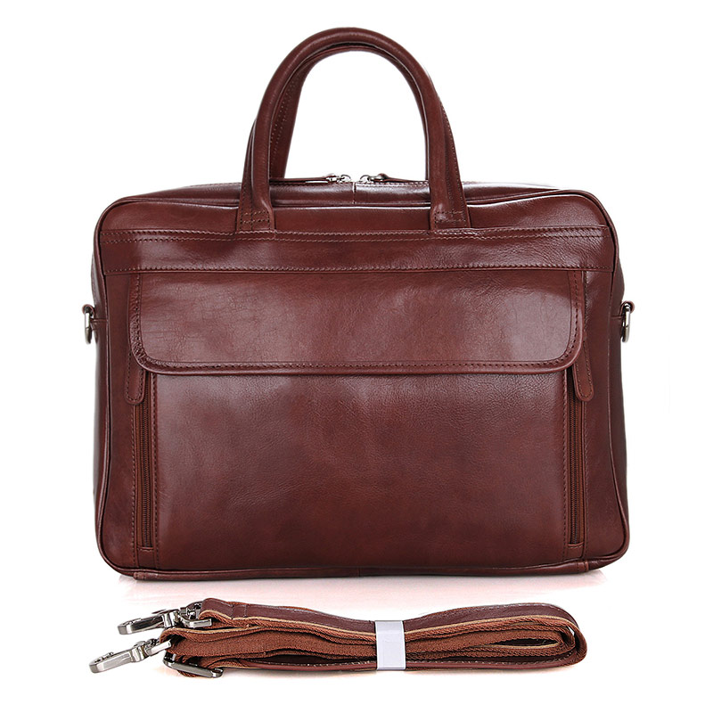 Leather Laptop Bag Briefcase For Men