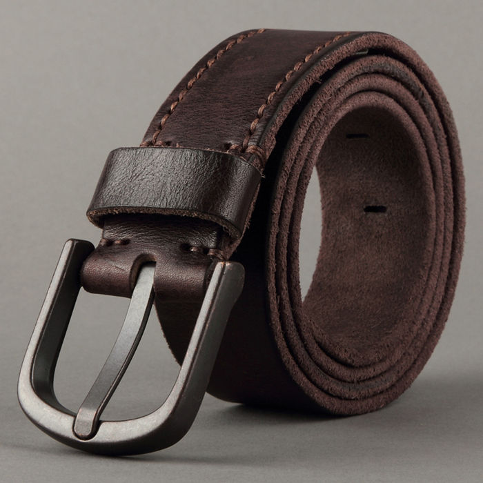 Cow hide belts