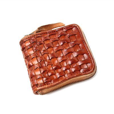Vegetable Tanned Leather Purse