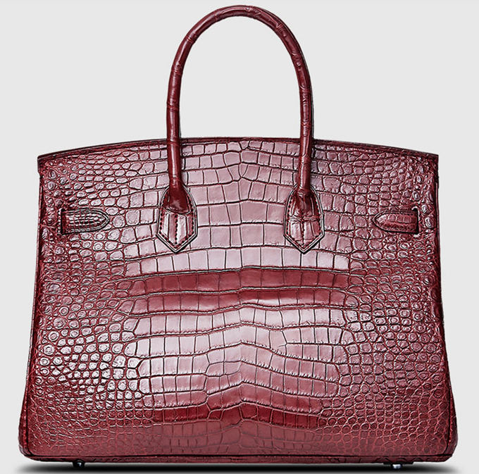 crocodile handbag