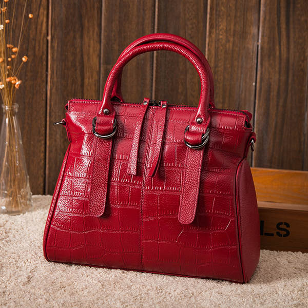 Red Leather Purse