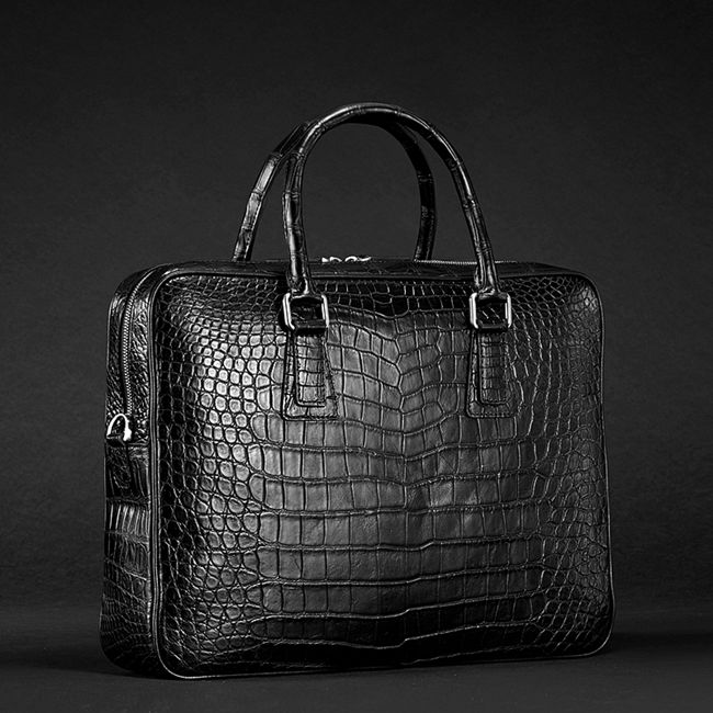 Crocodile Briefcase-Gifts for Men