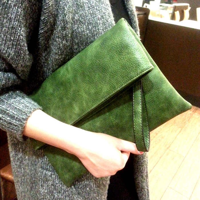 Green Leather Purses