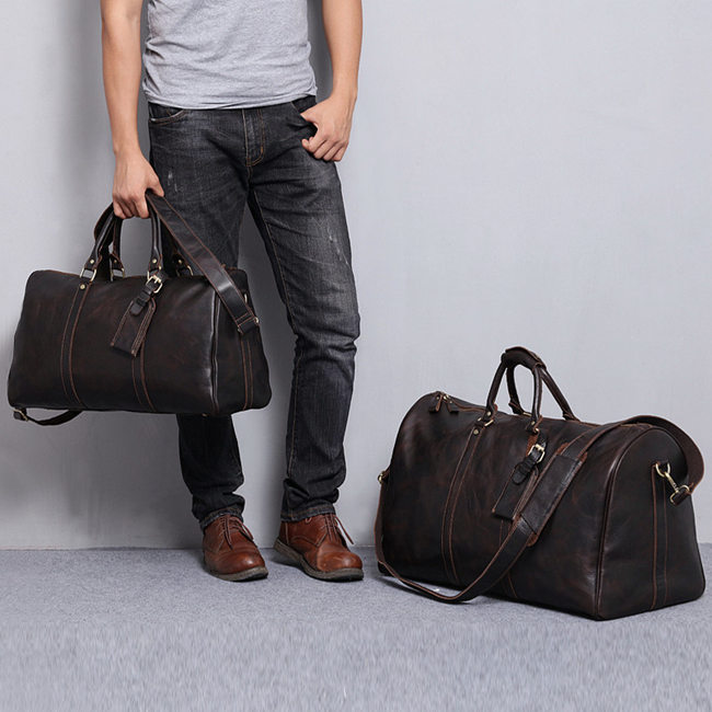 Leather Duffel Bag is Suitable for Your Weekend Trips