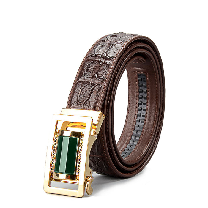 True crocodile belt