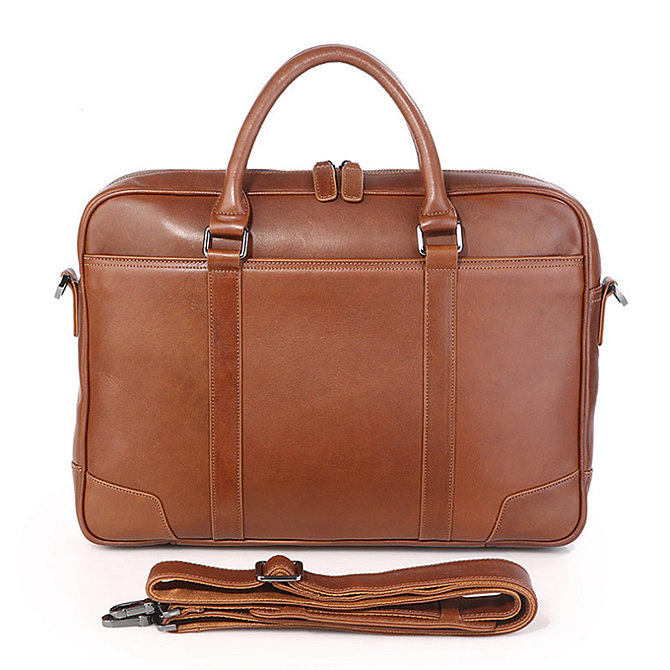 Vintage Leather Briefcase, Handmade Full Grain Leather Briefcase