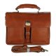 Classic leather briefcase