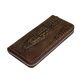 Crocodile Pattern Leather Clutch Wallet