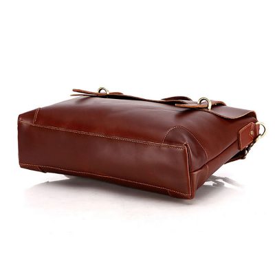 Fashion Leather Messenger Bag-Bottom
