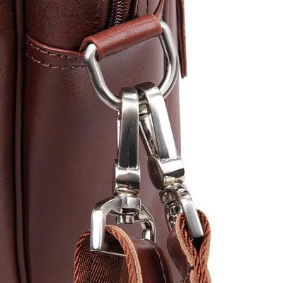 Leather Laptop Bag For Men-Details