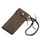 Leather Biker Wallet Card Holder Purse