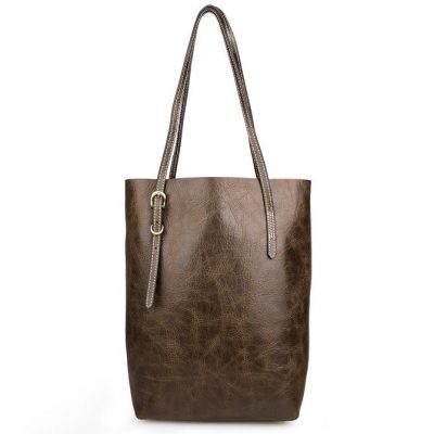 Leather Tote Shoulder Bag