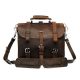 Retro Leather Messenger Bag