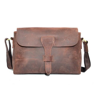 Top Quality Hard Leather Satchel For Lady