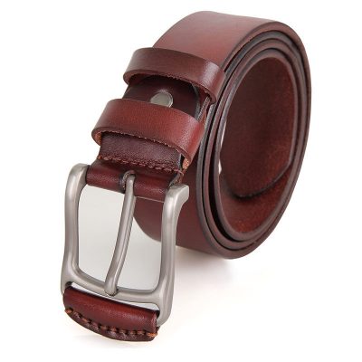 Vegetable Leather Handmade Belt for Men