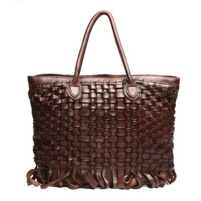 Vegetable Tanned Leather Handbag