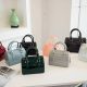 Candy color leather handbags