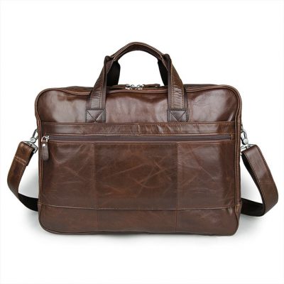 Fashion Leather Laptop Bag Briefcase Travel Bag