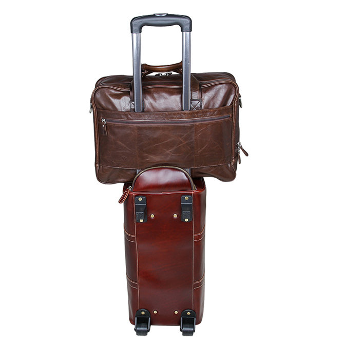 Fashion Leather Laptop Bag Briefcase Travel Bag