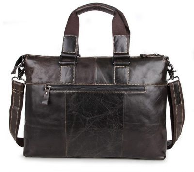 Men and Womens Laptop Messenger Bag-Back