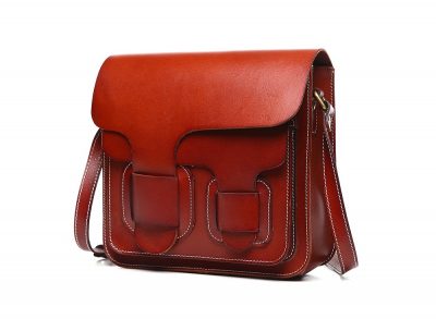 2017 New Small Leather Satchel-Left