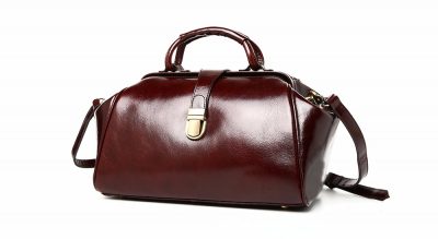 Designer Genuine Leather Handbag-Left