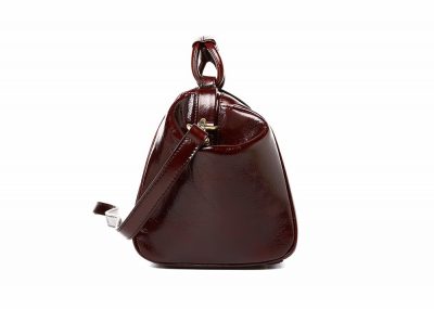 Designer Genuine Leather Handbag-Side