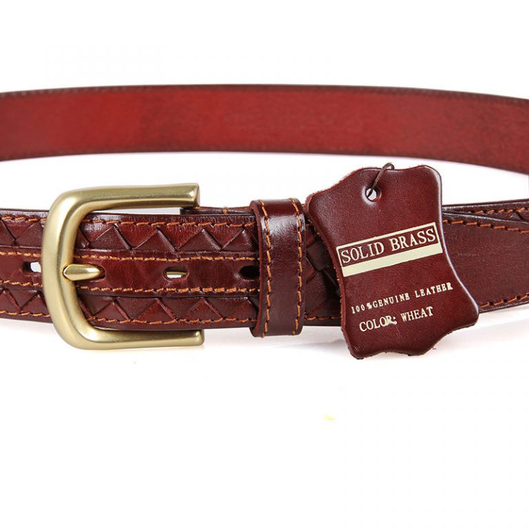 Durable Men's Leather Belt