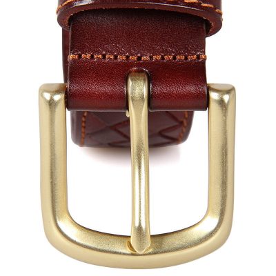 Durable Men’s Leather Belt-details