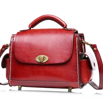 Fashion Women’s Leather Satchel-Left