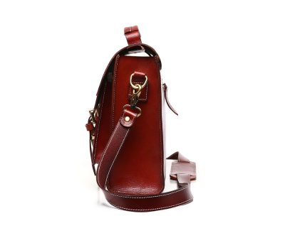 Hot Fashion Leather Satchel-Side