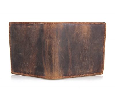 Slim Vintage Leather Wallet Pocket Wallet-Long