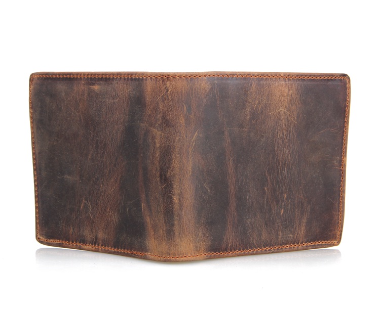 Slim Vintage Leather Wallet Pocket Wallet