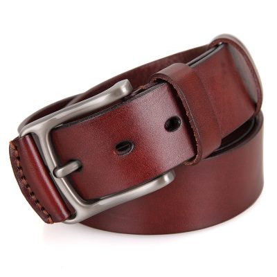 Vegetable Handmade Leather Belt-Front