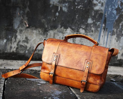 leather bag production process