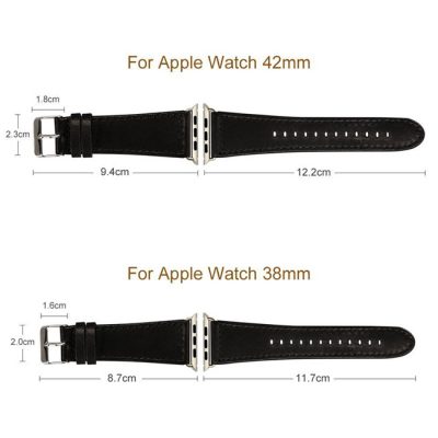 Black Apple Watch Band-Size