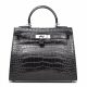 Crocodile City Bag, Crocodile Handbag