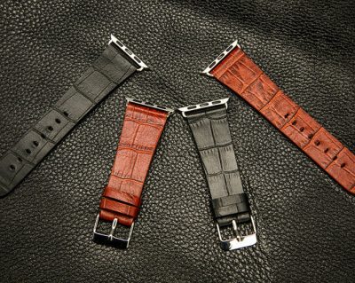 Crocodile Pattern Apple Watch Band-Details