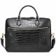 Fashion Crocodile Bag, Luxury Crocodile Briefcase for Men