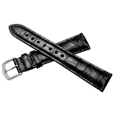 Genuine Alligator Leather Watch Band-Front