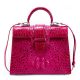 Genuine Crocodile Handbag, Shoulder Bag