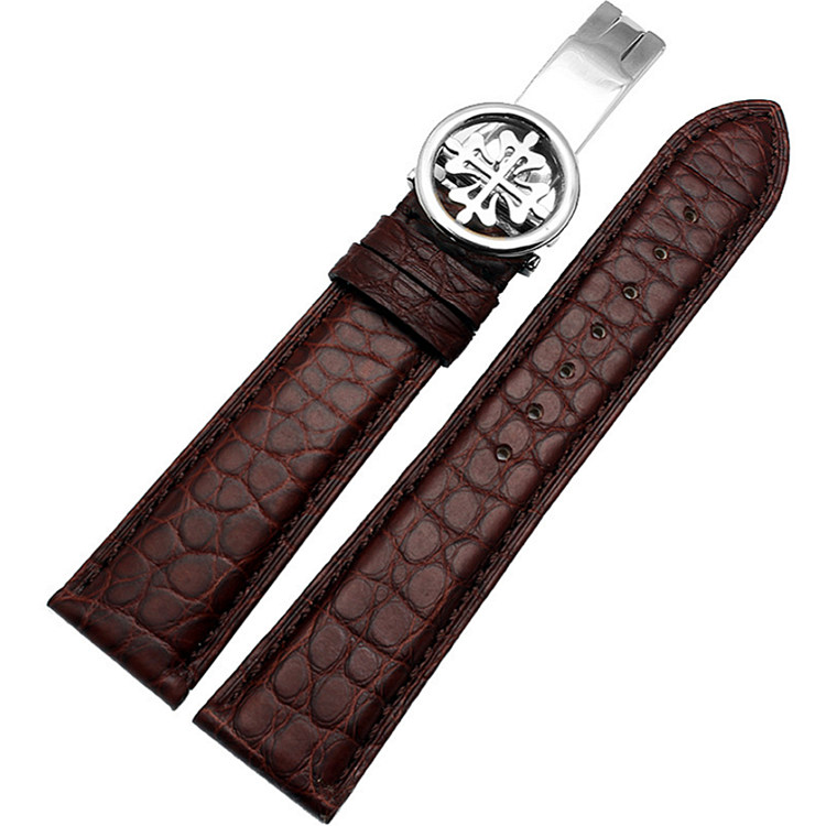 Handmade Genuine Alligator Leather Watch Band