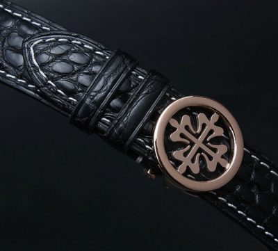 Handmade Genuine Alligator Leather Watch Band-Detials