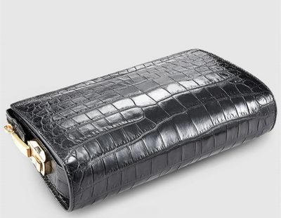 Large Genuine Crocodile Wallet-Details