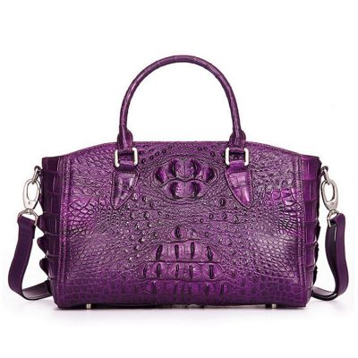 Stylish Crocodile Shoulder Bag, Crocodile Purse Handbag