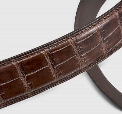 Genuine Crocodile Belt - Classic & Fashion Design-1