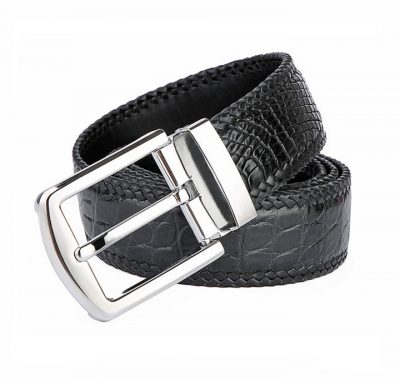 Handmade Genuine Crocodile Belt-Buckle